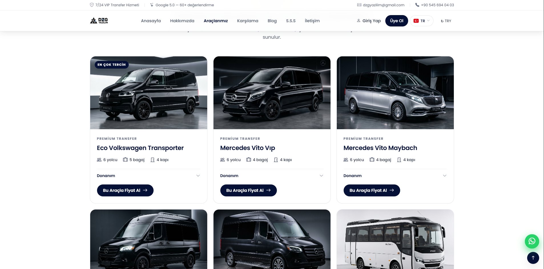 VIP Transfer & Büyüme Ekosistemi 2