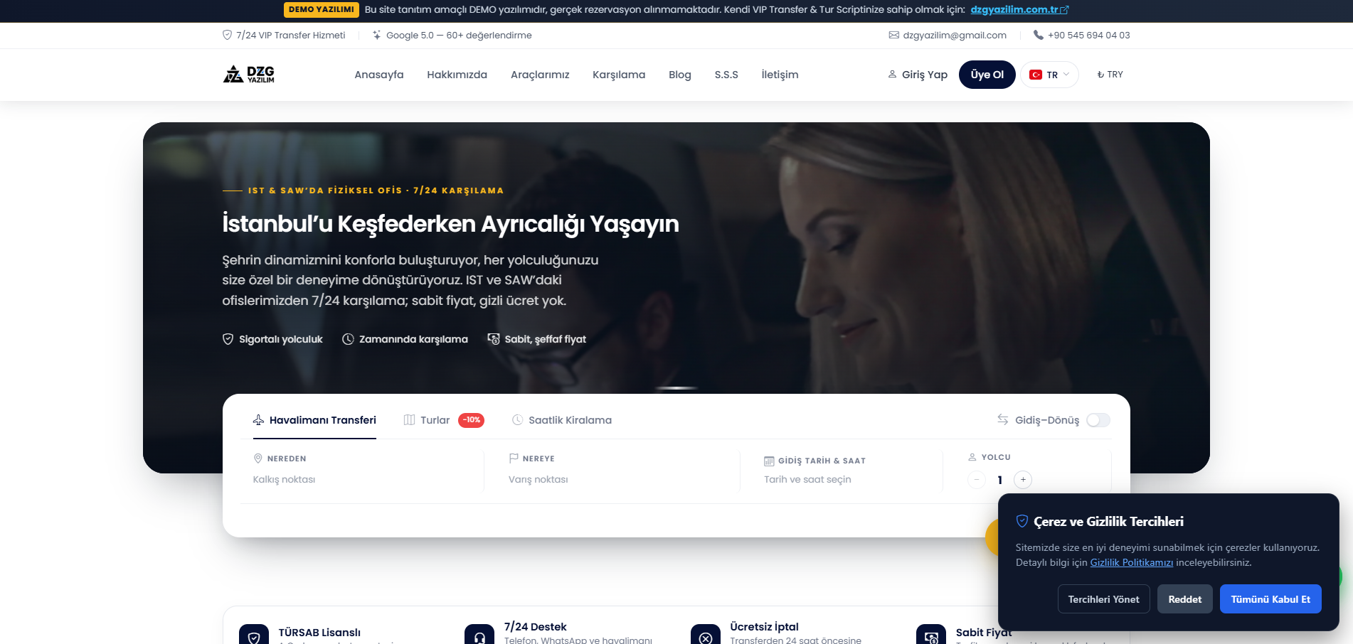 VIP Transfer ve Turizm Rezervasyon Yazılımlarında Dijital Dönüşüm